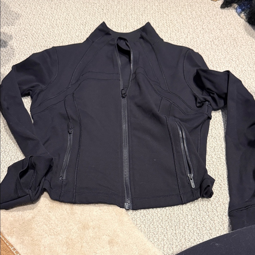 NWOT lululemon athletica Define Black Zip-Up Hoodie